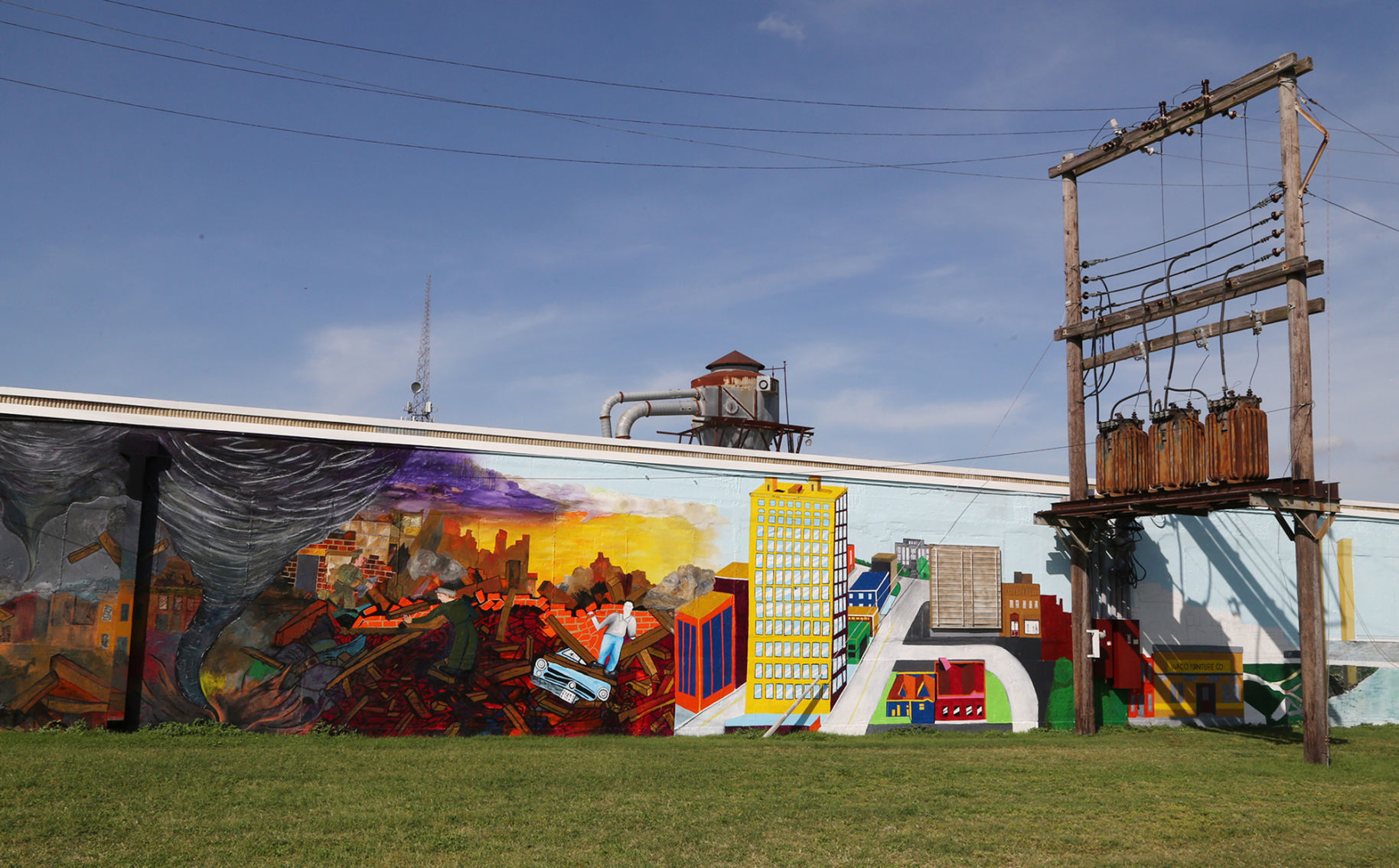Diversified mural